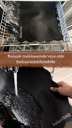 Fırın Koruyucu Mat – Isıya Dayanıklı, Kolay Temizlenir, Tekrar Kullanılabilir