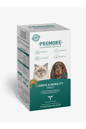 Joints Mobility Tablet Kedi Köpek 75 Tablet Glukozamin Kondroitin, Eklem Hareket Desteği