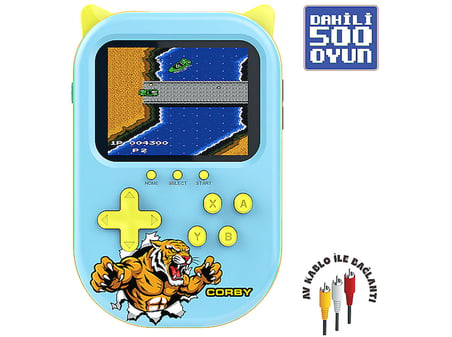 CORBY PGM704 Atari Portable Retro Oyun Konsolu - 500 Oyun
