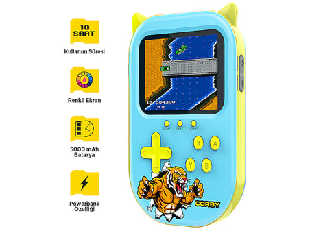 CORBY PGM704 Atari Portable Retro Oyun Konsolu - 500 Oyun