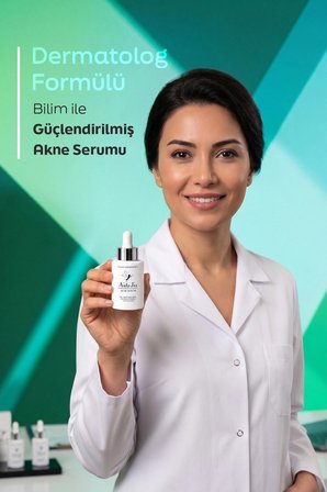 Aida Jia Akne Komedon Siyah Nokta Karşıtı Serum Salisilik Asit Glikolik Asit 30 ML
