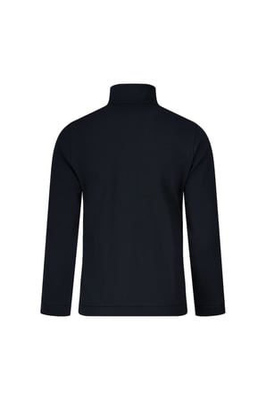 Lacivert Regular Fit Fermuarlı Yarım Balıkçı Yaka 100% Pamuk Triko Hırka | M