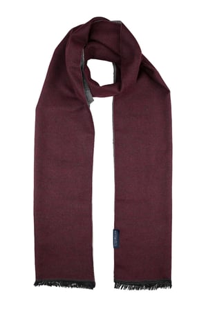 Bordo Çift Taraflı Atkı | STD