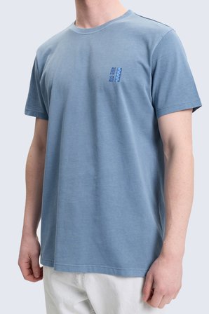 Mavi Regular Fit Baskılı Bisiklet Yaka 100% Pamuk Tişört | XXL