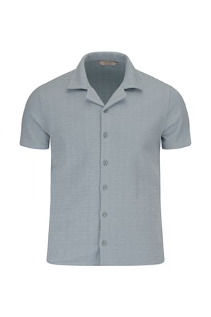 Mavi Regular Fit Apaş Yaka Gömlek | XL