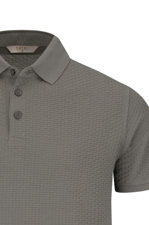 Vizon Regular Fit 100% Pamuk Polo Yaka Merserize Tişört | XXL