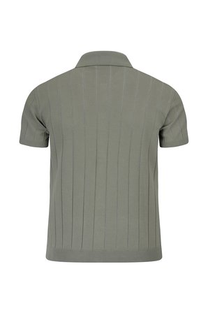 Haki Regular Fit Polo Yaka Düğmeli Tişört | M