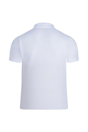 Beyaz Regular Fit 100% Pamuk Polo Yaka Tişört | L