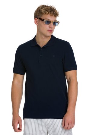 Lacivert Regular Fit 100% Pamuk Polo Yaka Tişört | XXL