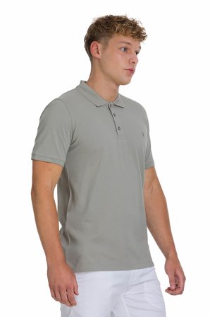 Haki Regular Fit 100% Pamuk Polo Yaka Tişört | M