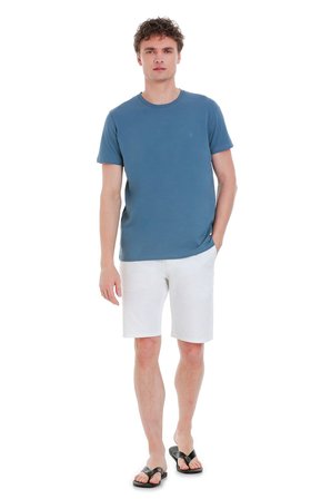 indigo Regular Fit Bisiklet Yaka Pamuklu Tişört | L