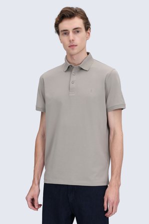 Vizon Regular Fit Polo Yaka Pamuklu Tişört | M