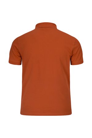 Turuncu Regular Fit Polo Yaka 100% Pamuk Tişört | S