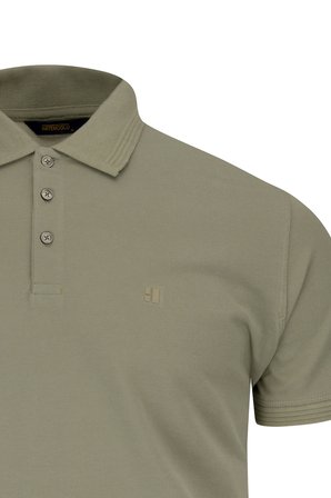 Yeşil Regular Fit Polo Yaka 100 Pamuk Tişört | XL