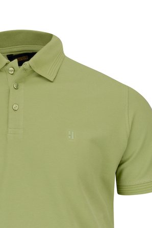 Yeşil Regular Fit Polo Yaka 100% Pamuk Tişört | XXL