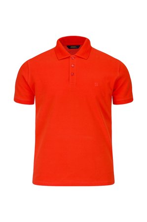 Nar Çiçeği Regular Fit Polo Yaka 100% Pamuk Tişört | XL