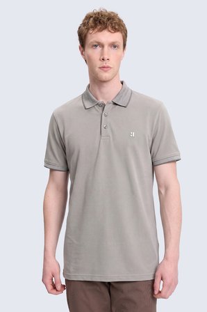 Vizon Regular Fit 100% Pamuklu Polo Yaka Tişört | L