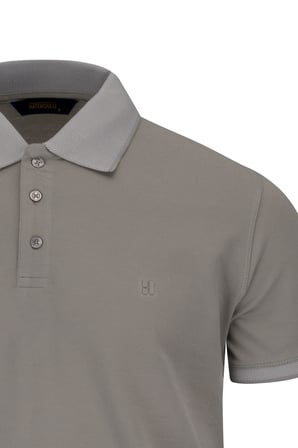 Vizon Regular Fit 100% Pamuklu Polo Yaka Tişört | L