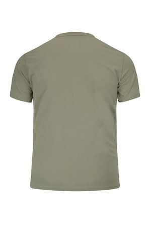 Yeşil Regular Fit Bisiklet Yaka 100 Pamuk Tişört | L