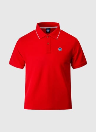 North Sails Polo T-Shirt, 2XL, Kırmızı