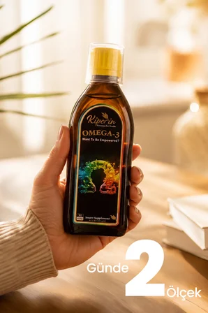 Omega 3 Balık Yağı | Her Yaş İçin | 620mg Omega 3, 310mg EPA, 195mg DHA | A & E Vitamini | 30 Günlük