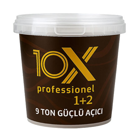 10X Professionel 1+2 9 Ton Güçlü Açıcı – 1000 g (Made in Italy)