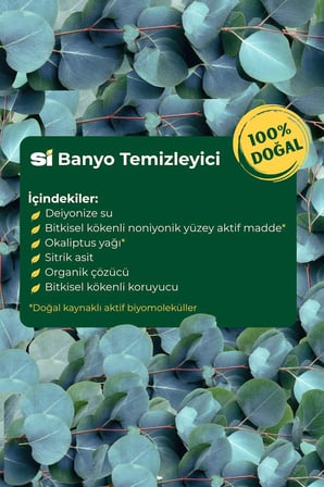 Si̇ Senin İ̇Çin  Doğal Banyo Temizleyici Okaliptus Yağlı 750 Ml.