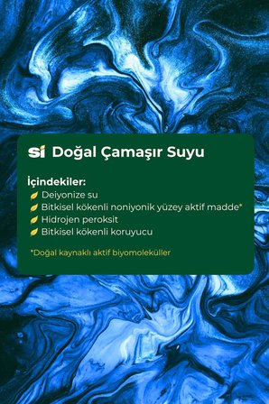 Sİ Senin İçin Doğal Çamaşır Suyu Oksijenli 1 Lt