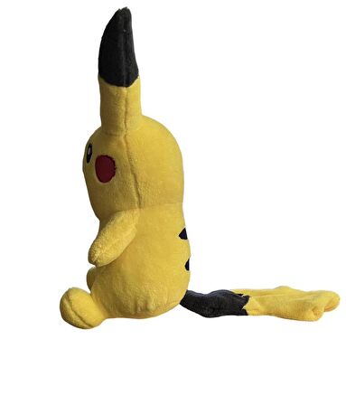 Pikachu Figür Peluş Oyuncak Büyük Boy Uyku & Oyun Arkadaşı Pikachu Ithal Kumaş Pokemon Go 40 Cm