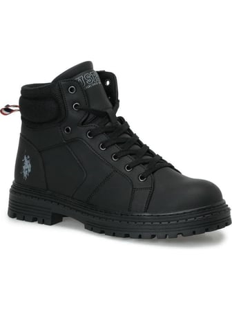 U.S.POLO ASSN RUTH 6PR SİYAH COMFORT ANATOMİK OUTDOOR FERMUARLI BOT
