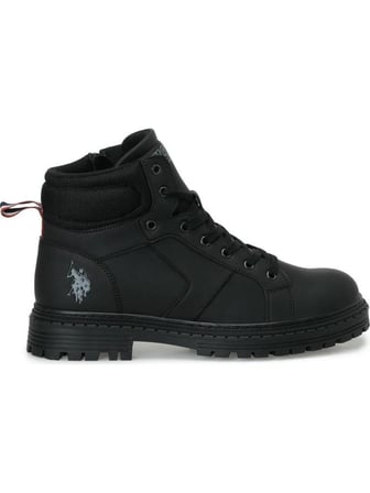 U.S.POLO ASSN RUTH 6PR SİYAH COMFORT ANATOMİK OUTDOOR FERMUARLI BOT