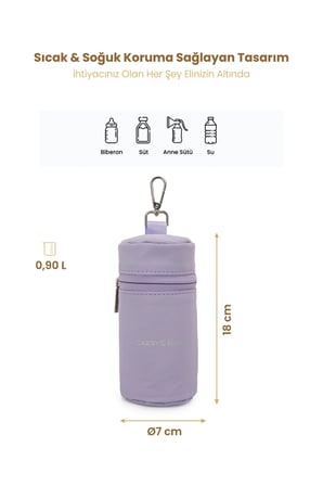 Carry Bliss MilkMate Isı Yalıtımlı Termal Biberon ve Anne Sütü Taşıma Çantası