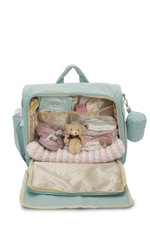 Carry Bliss BlissMate Antibakteriyel Astarlı Doğum ve Yeni Doğan Çıkışı İçin Anne Bebek Sırt Çantası