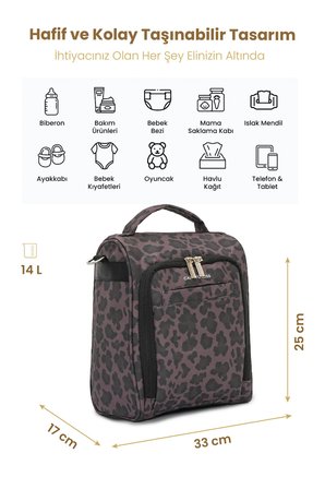 Carry Bliss SnapPack Anti-Bakteriyel Astarlı Çok Fonksiyonlu Çapraz Anne Çantası
