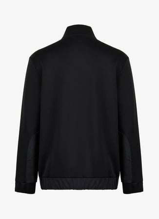 Siyah Erkek Modal Karışımlı Sweatshirt ALG25053 19-3911 Alegion Sweatshirt