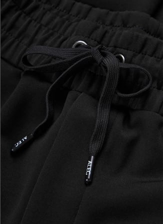 Aleg Siyah Erkek Regular Fit Logo Baskılı Sweatpant ALG25041 19-3911 Alegion Sweatpants