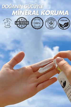Ultra Hafif Nemlendirici Ton Eşitleyici ve Dengeleyici Solar Balance Face SPF 50+ Mineral Yüz Güneş Koruyucu 50 ml