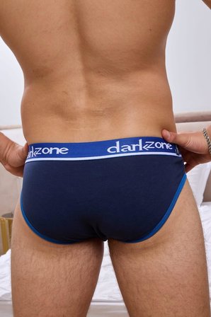 Erkek Lacivert Önü Açık Slip Külot