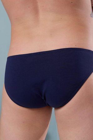 Erkek Lacivert Pamuklu Klasik Slip Külot