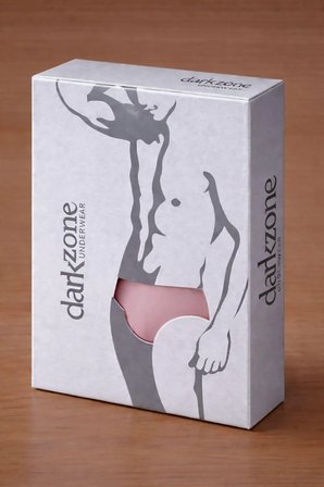 Erkek Pembe Yanları Açık Geniş Lastikli Slip Külot