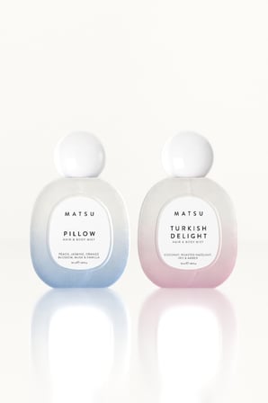 Pillow & Turkish Delight Vücut Mist & Saç Parfümü Seti - Temiz ve Tatlı Notaların Uyumu(2x50 ml)