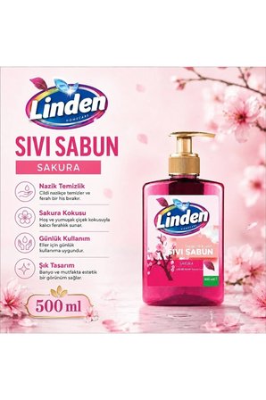 Sıvı Sabun Sakura 500 ml