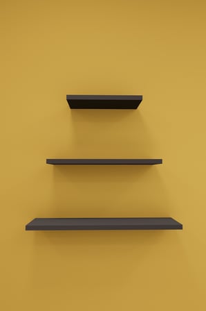 Modern 3'lü Uçan Raf Çok Amaçlı Duvar Rafı Organizer %100 MDF Kitaplık Mutfak Banyo Rafı DRF05