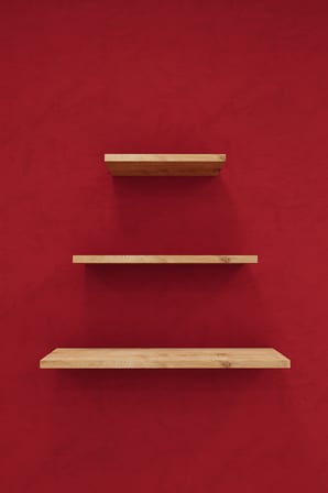 Modern 3'lü Uçan Raf Çok Amaçlı Duvar Rafı Organizer %100 MDF Kitaplık Mutfak Banyo Rafı DRF05