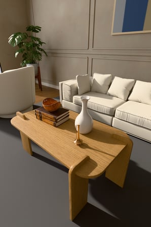 Modern Orta Sehpa %100 MDF Dekoratif Çok Amaçlı Orta Zigon Sehpa OS04