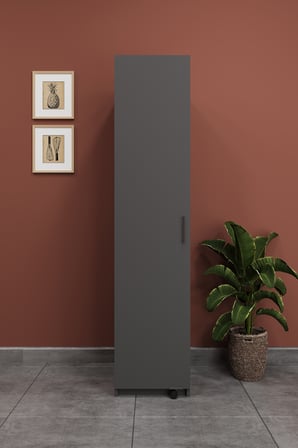 Lüks Çok Amaçlı Kiler Dolabı %100 MDF Erzak Organizer Mutfak Dolabı MK19