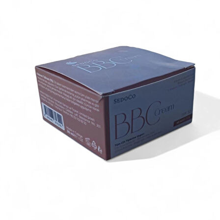 Sedoco BBC Krem – Cilt Tonu Dengeleyici & Güneş Koruyucu Etkili Krem (30 ml)