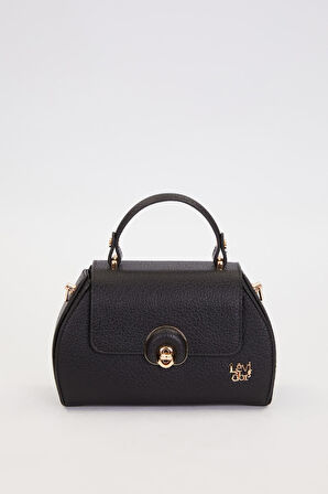 Siyah Kutu Formlu El Çantası