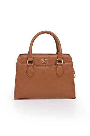 Orta Boy Günlük Uzun Askılı Tote Tasarım Kadın El ve Omuz Çantası LV930977 Taba