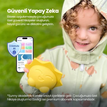 Elaves Bebek Güvenlik Testleri Uyumlu Akıllı Oyuncak Sunny